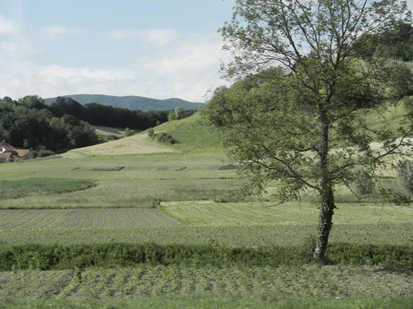 Lepoglava-Zagreb, Landschaft