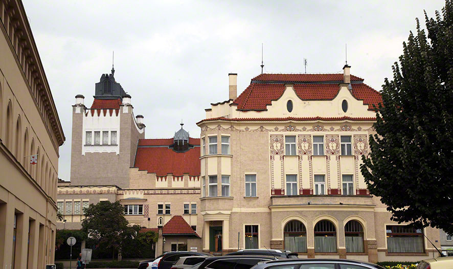 Jan Kotĕra, Theater in Prossnitz/Mähren