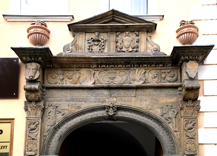 Prossnitz Stadtrundgang Alte Häuser