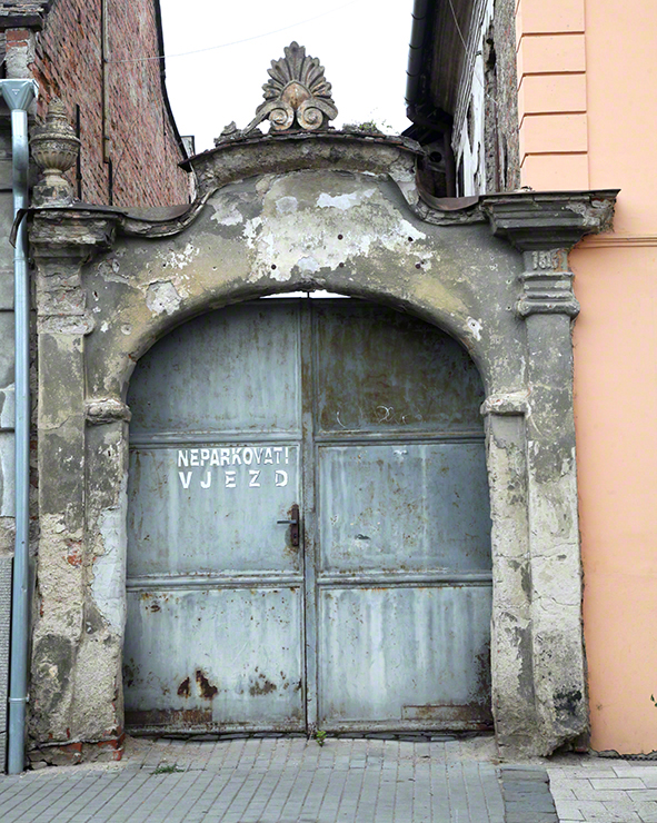 Prossnitz Stadtrundgang Alte Häuser