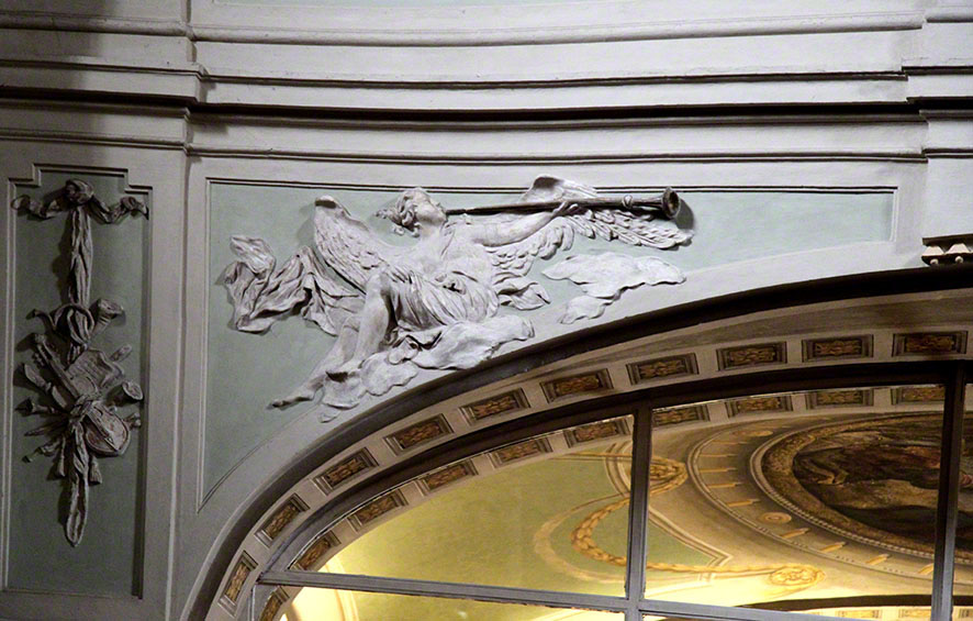 Lichtentaler Kirche, Engel