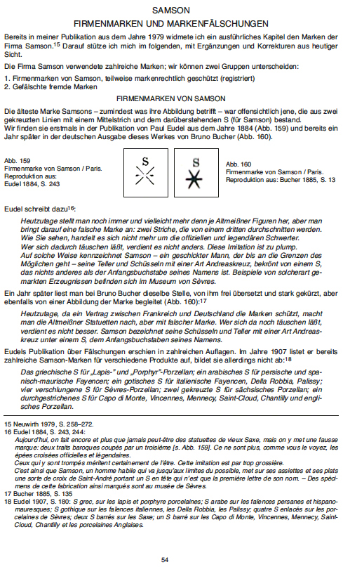 Wiener Porzellan oder Samson, Paris
