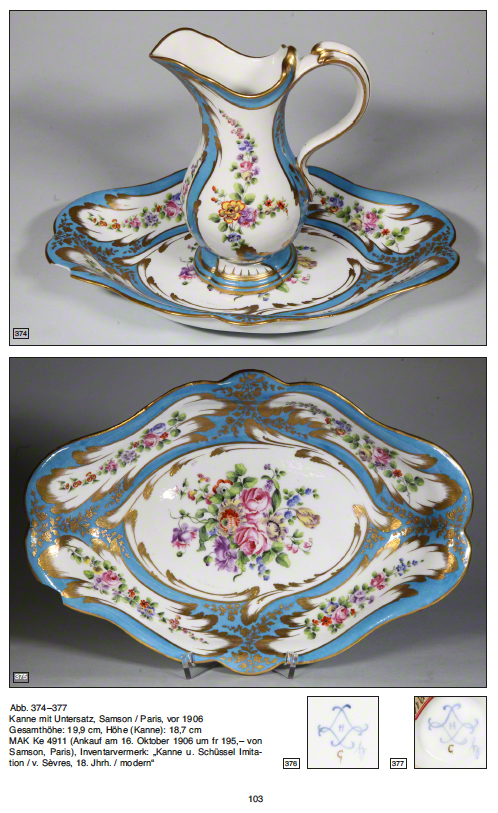 Wiener Porzellan oder Samson, Paris