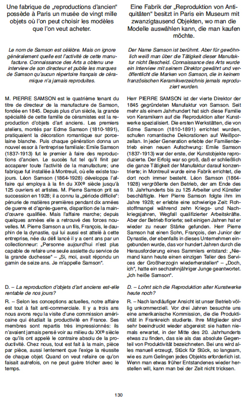 Wiener Porzellan oder Samson, Paris