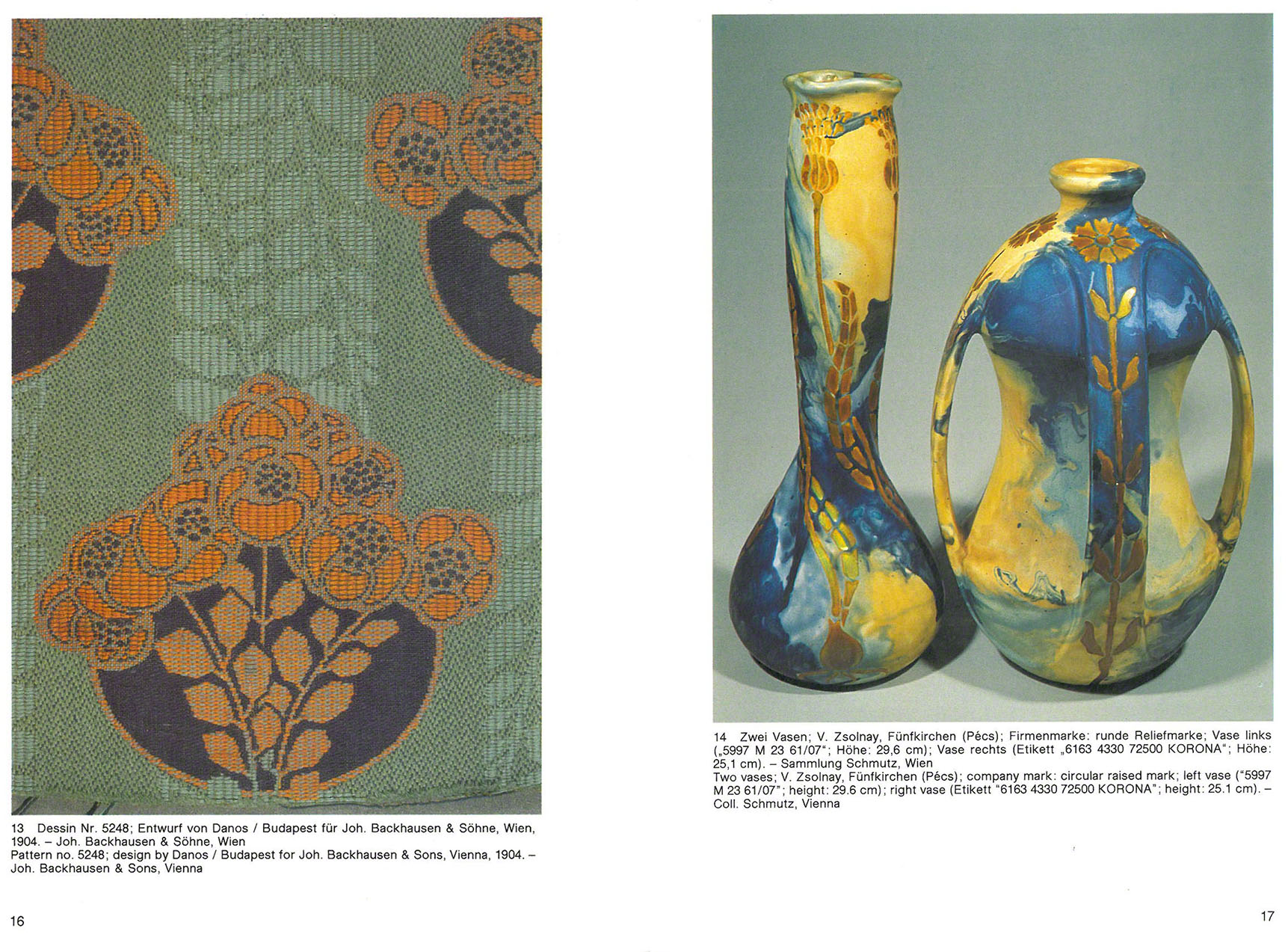 Blühender Jugendstil - Farben Formen Dekore