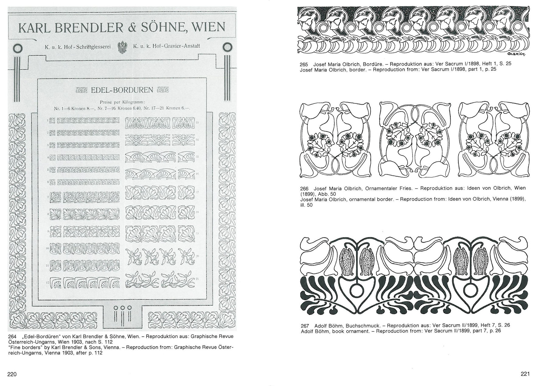 Blühender Jugendstil - Farben Formen Dekore