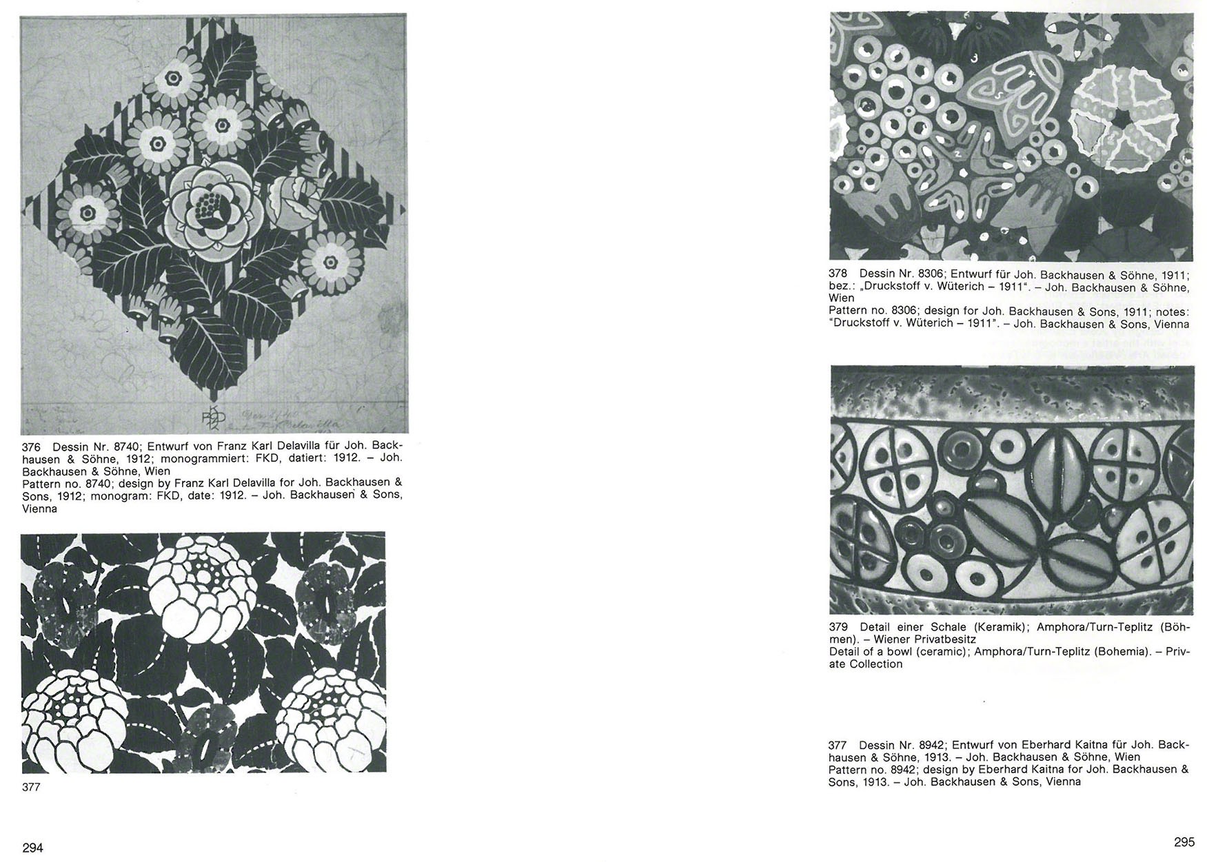 Blühender Jugendstil - Farben Formen Dekore