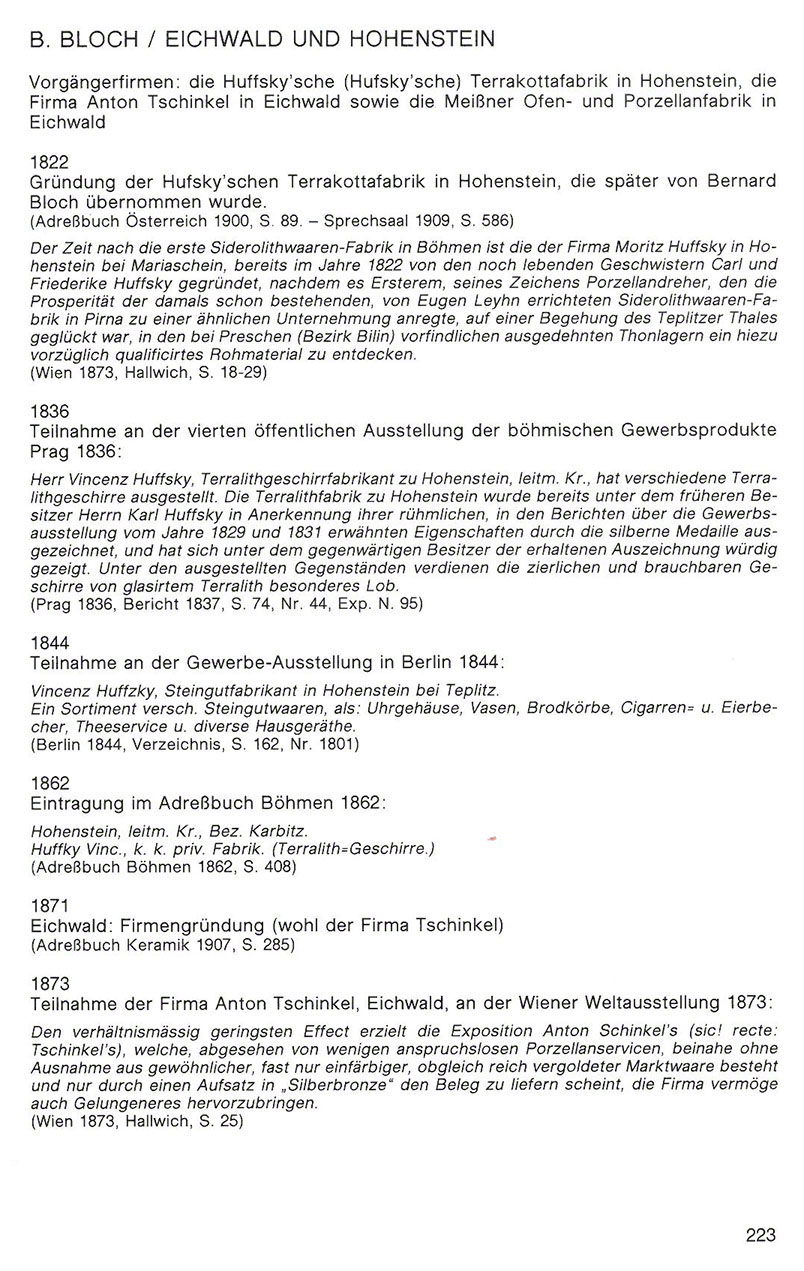 Blühender Jugendstil - Firmen und Marken